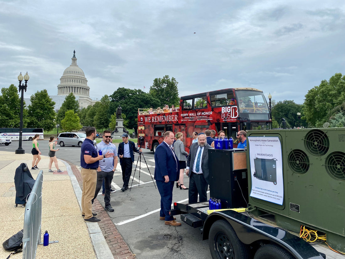 RussKap American Water Generation (AWG) showcased on Capitol Hill in Washington, D.C.